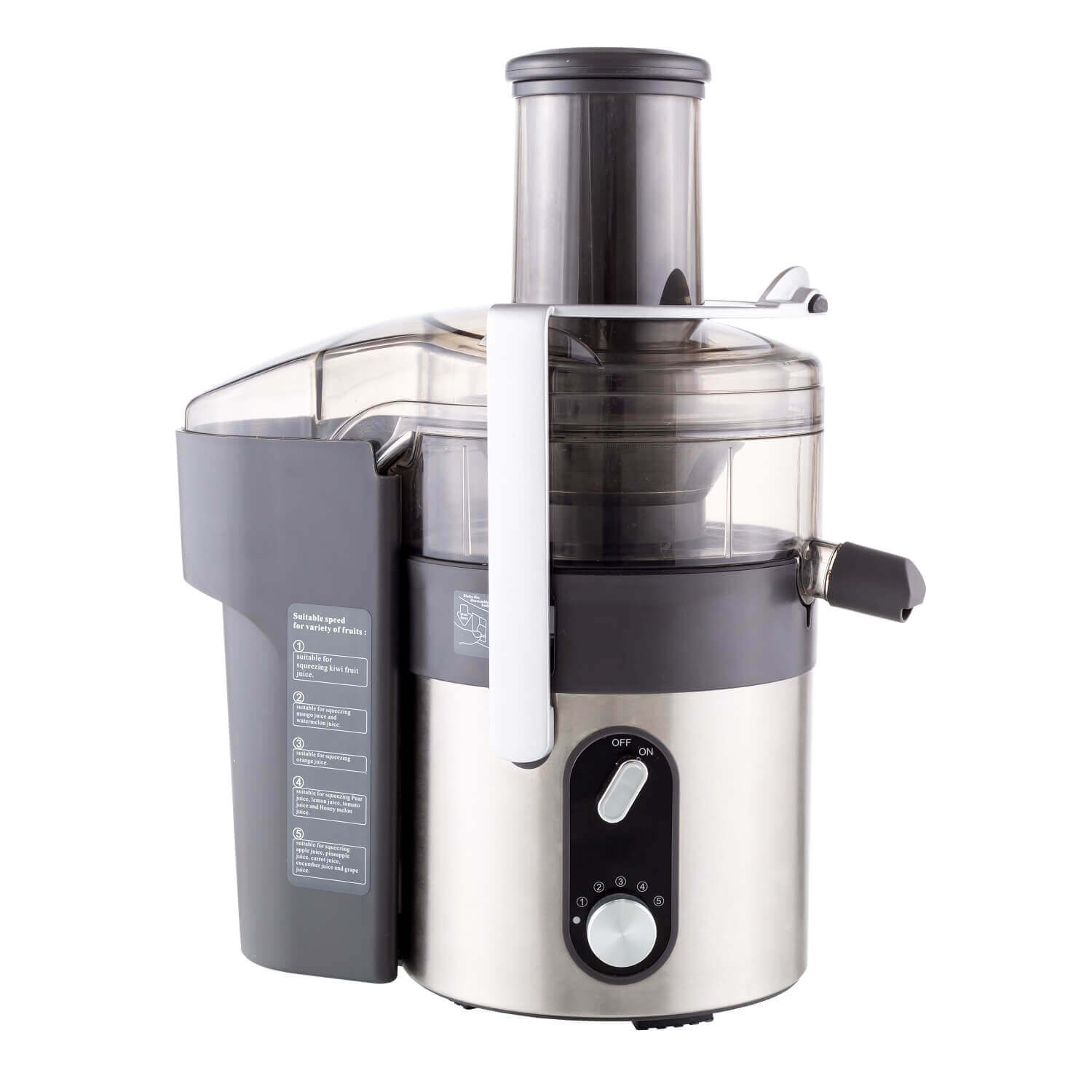 DNA Commercial Juicer Side