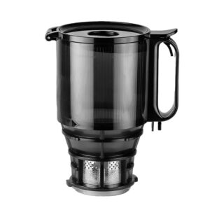 Auto Feeding Hopper and Strainer - Cold Flow Juicer